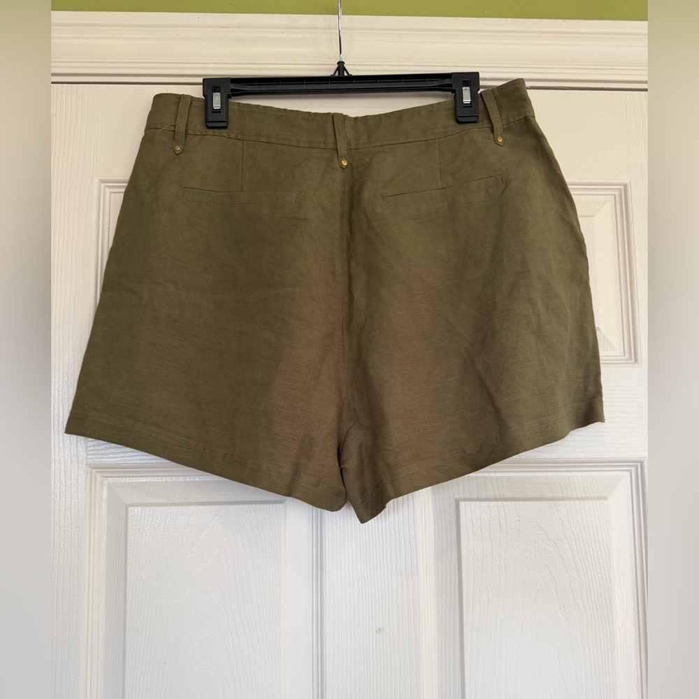 Paige Andie Linen Blend Shorts NWOT - Picture 5 of 8